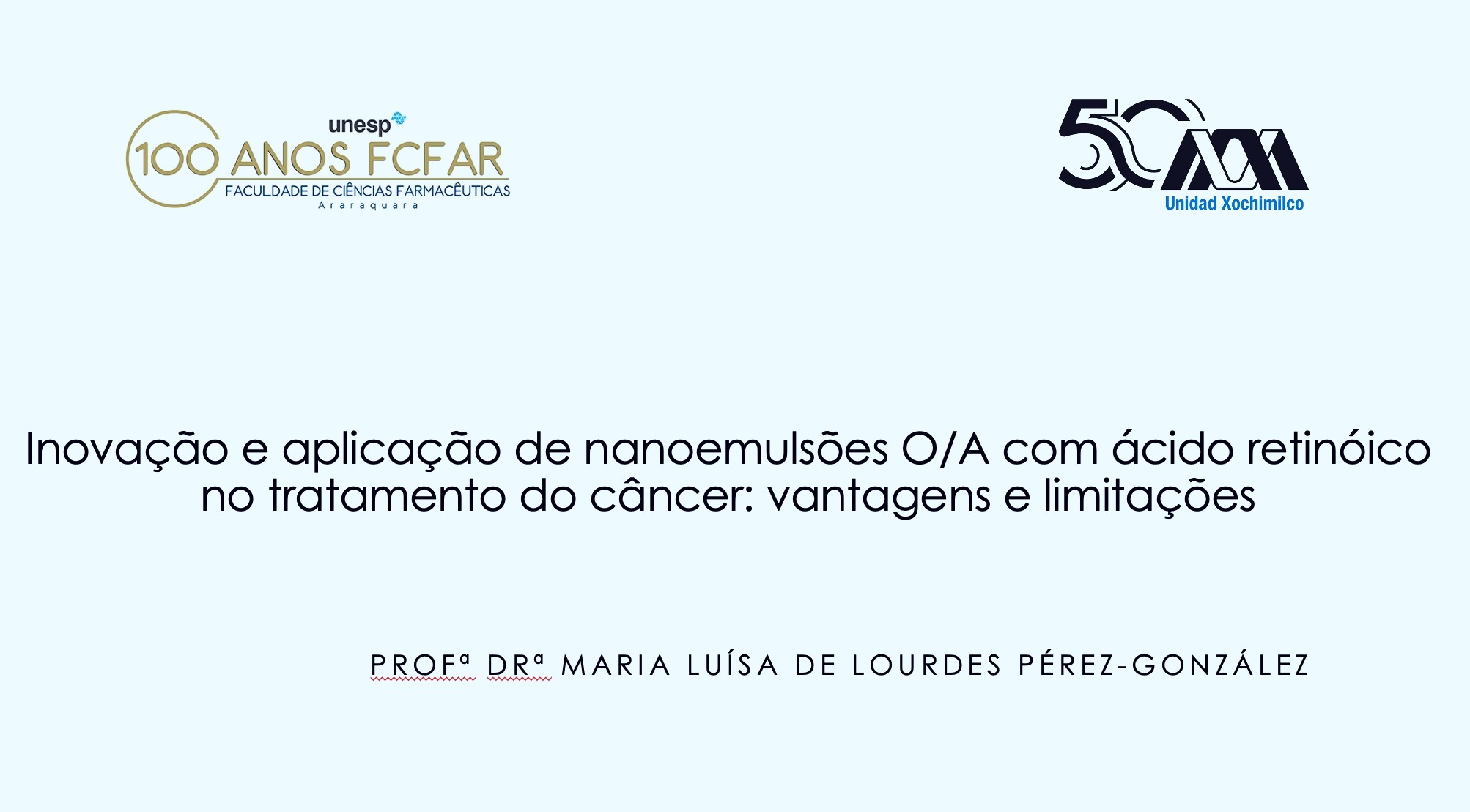 Conferencia impartida en Brasil